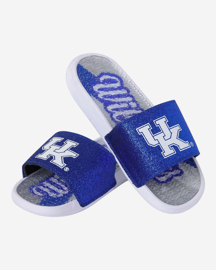 Kentucky Wildcats Womens Glitter Gel Slide FOCO - FOCO.com