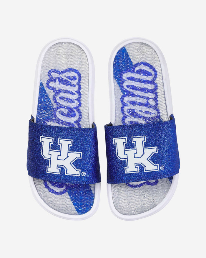 Kentucky Wildcats Womens Glitter Gel Slide FOCO S - FOCO.com