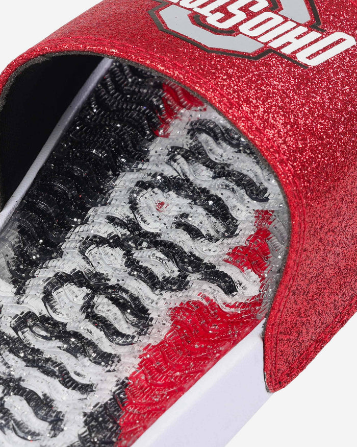 Ohio State Buckeyes Womens Glitter Gel Slide FOCO - FOCO.com