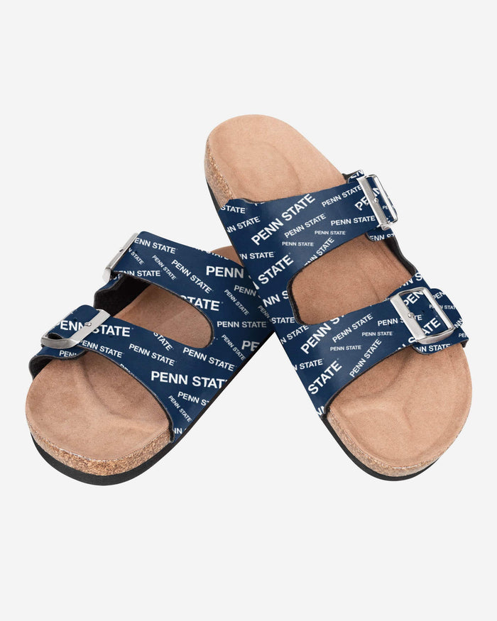 Penn State Nittany Lions Womens Mini Print Double Buckle Sandal FOCO - FOCO.com