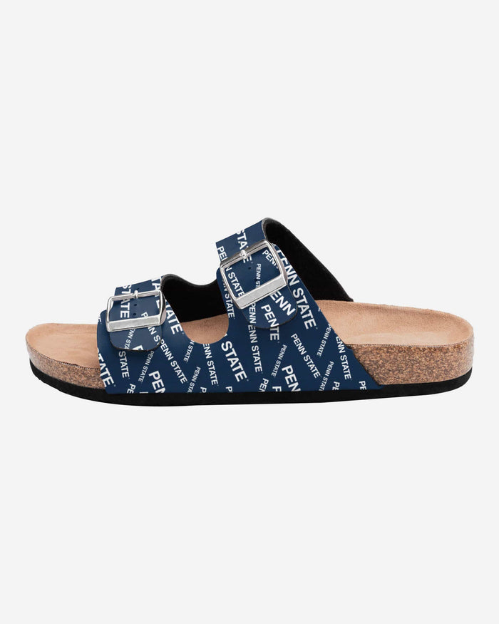 Penn State Nittany Lions Womens Mini Print Double Buckle Sandal FOCO - FOCO.com