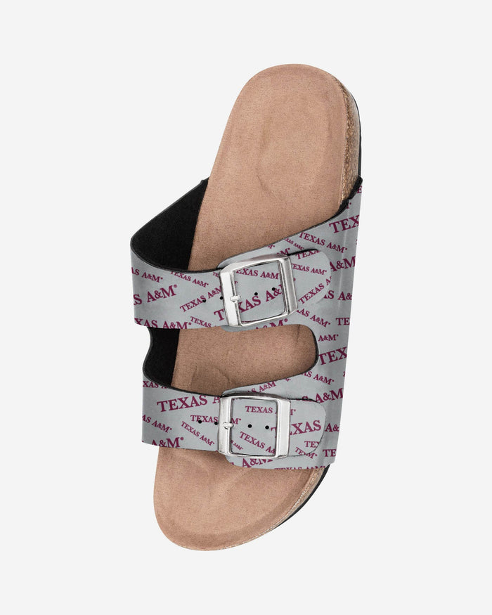 Texas A&M Aggies Womens Mini Print Double Buckle Sandal FOCO - FOCO.com