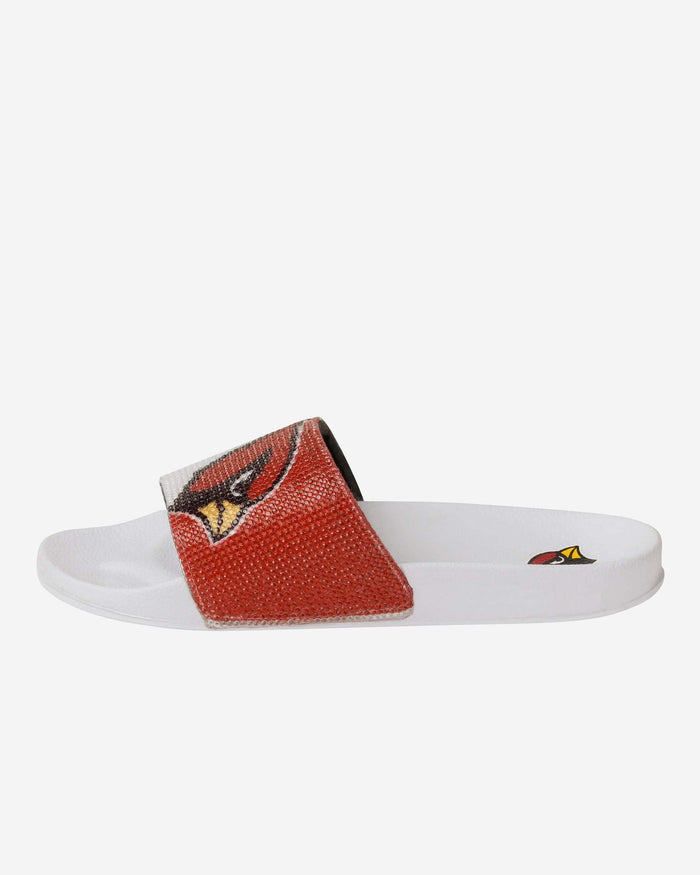 Arizona Cardinals Womens Big Logo Shimmer Slide FOCO - FOCO.com