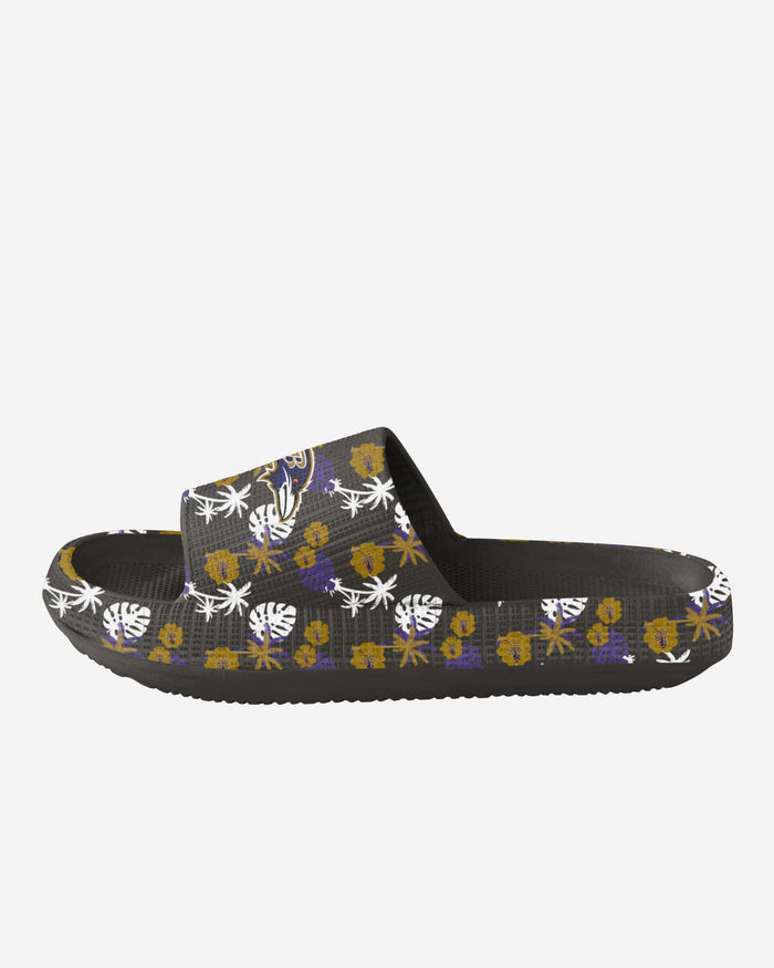 Baltimore Ravens Womens Floral Pillow Slide FOCO - FOCO.com