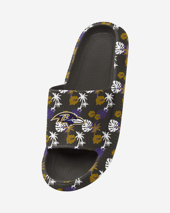 Baltimore Ravens Womens Floral Pillow Slide FOCO - FOCO.com