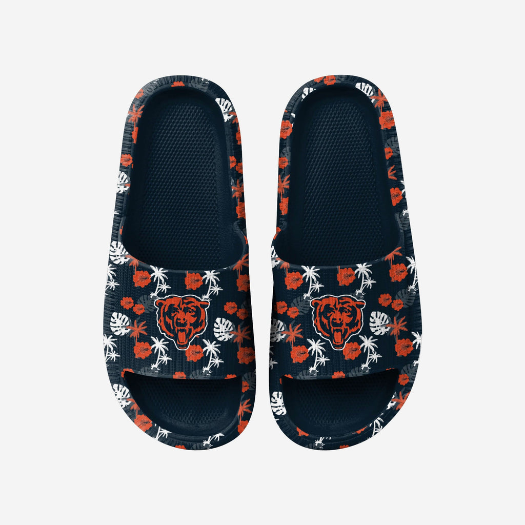 Chicago Bears Womens Floral Pillow Slide FOCO S - FOCO.com