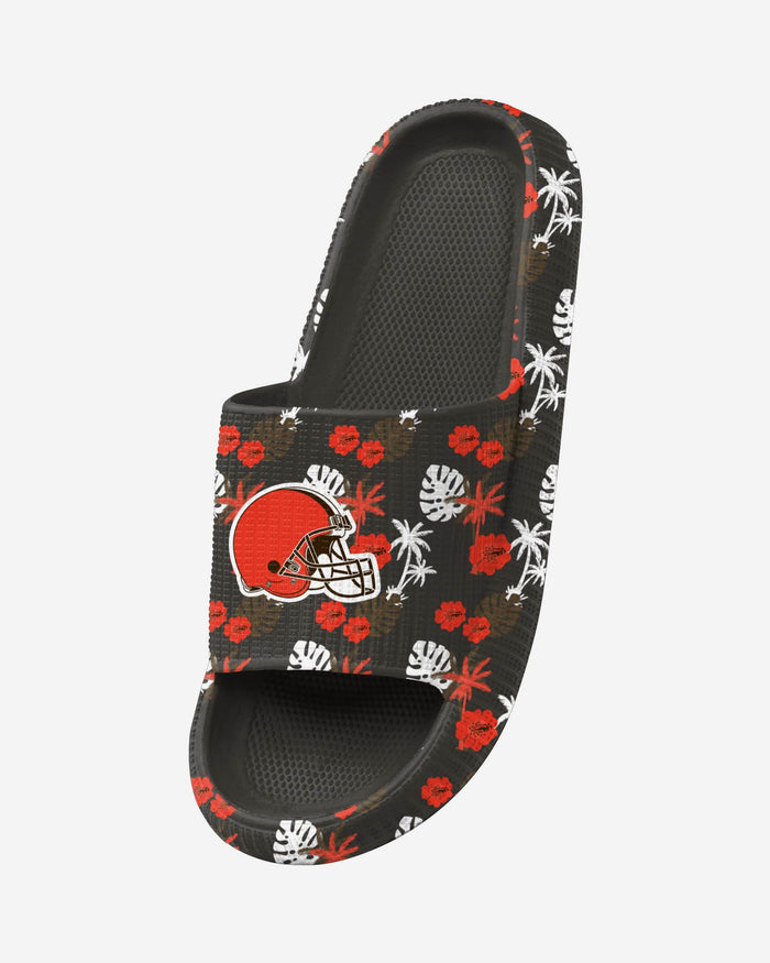 Cleveland Browns Womens Floral Pillow Slide FOCO - FOCO.com