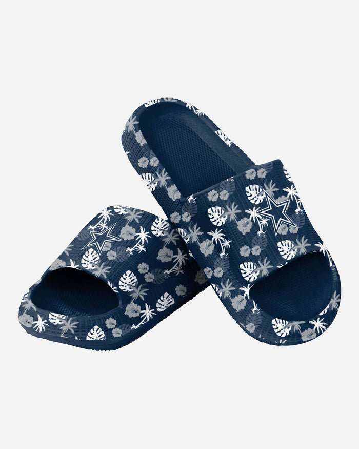 Dallas Cowboys Womens Floral Pillow Slide FOCO - FOCO.com