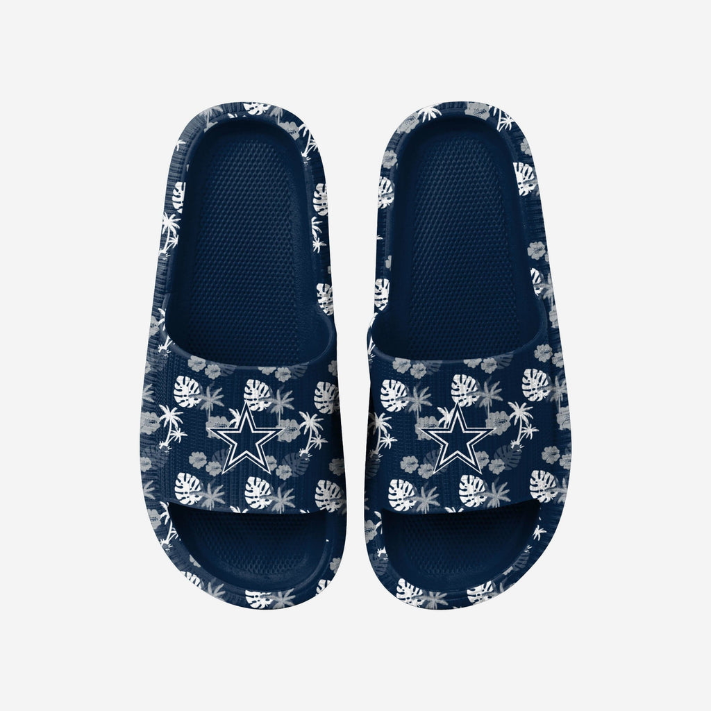 Dallas Cowboys Womens Floral Pillow Slide FOCO S - FOCO.com