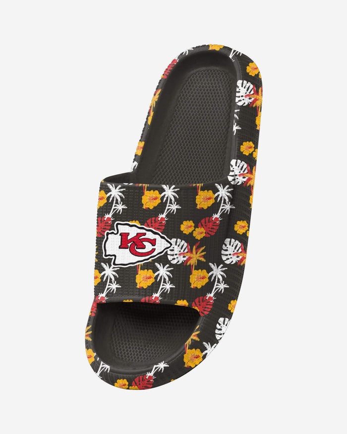 Kansas City Chiefs Womens Floral Pillow Slide FOCO - FOCO.com