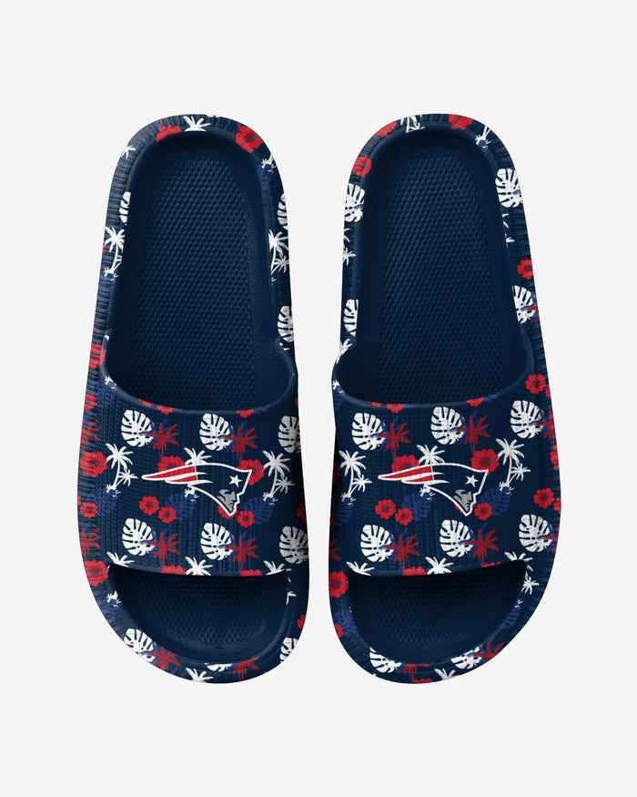 New England Patriots Womens Floral Pillow Slide FOCO S - FOCO.com