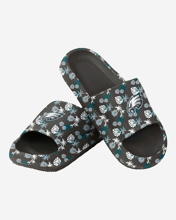 Philadelphia Eagles Womens Floral Pillow Slide FOCO - FOCO.com