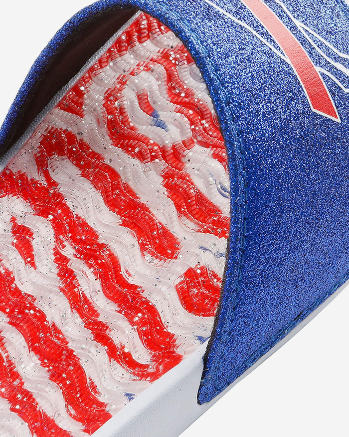 Buffalo Bills Womens Glitter Gel Slide FOCO - FOCO.com