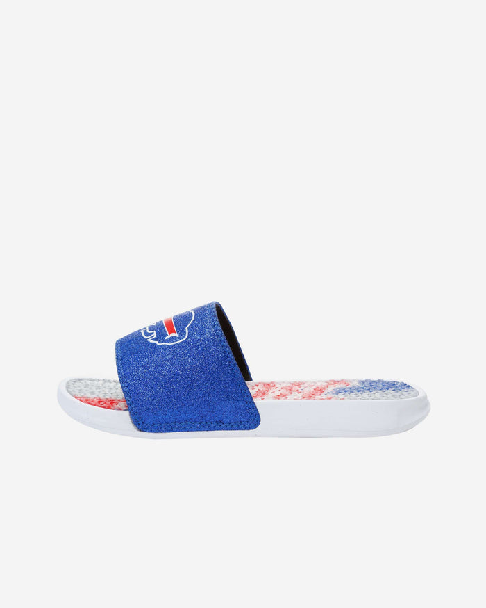 Buffalo Bills Womens Glitter Gel Slide FOCO - FOCO.com