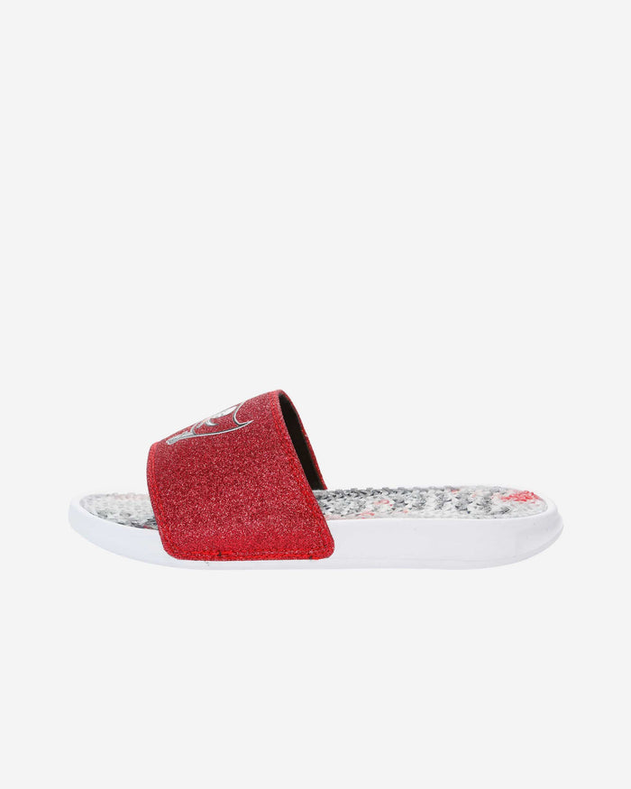 Tampa Bay Buccaneers Womens Glitter Gel Slide FOCO - FOCO.com