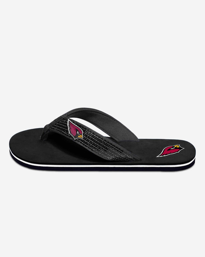 Arizona Cardinals Womens Sequin Flip Flop FOCO - FOCO.com