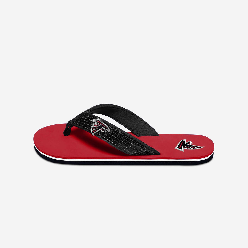 Atlanta Falcons Womens Sequin Flip Flop FOCO - FOCO.com