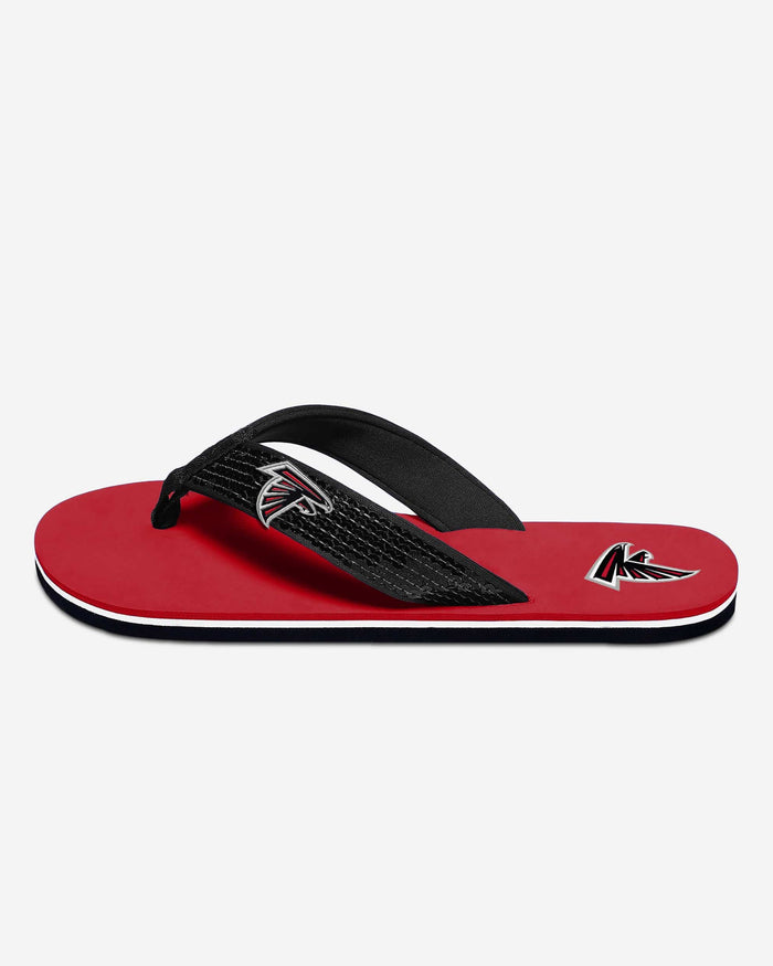 Atlanta Falcons Womens Sequin Flip Flop FOCO - FOCO.com