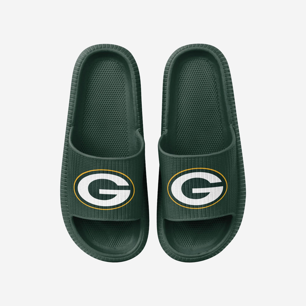 Green Bay Packers Womens Team Color Pillow Slide FOCO S - FOCO.com