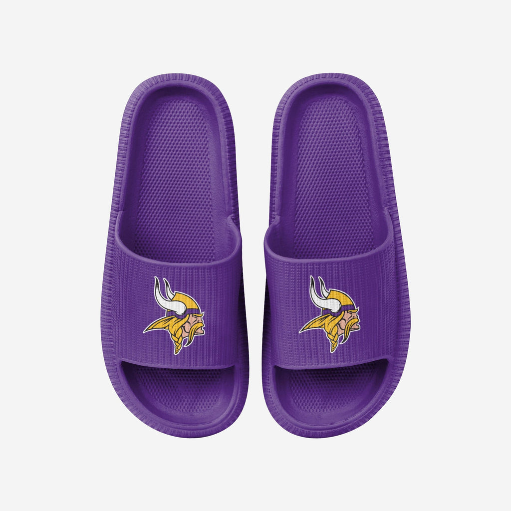 Minnesota Vikings Womens Team Color Pillow Slide FOCO S - FOCO.com