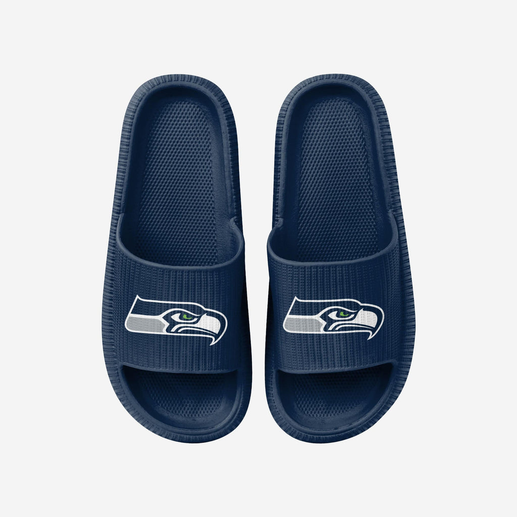 Seattle Seahawks Womens Team Color Pillow Slide FOCO S - FOCO.com