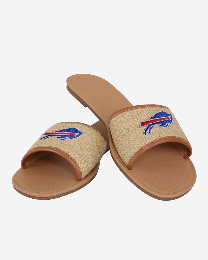 Buffalo Bills Womens Straw Slide FOCO - FOCO.com