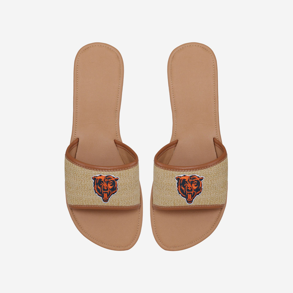 Chicago Bears Womens Straw Slide FOCO S - FOCO.com