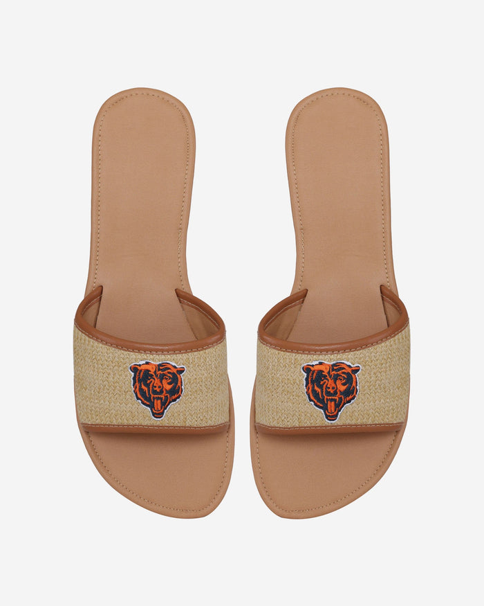 Chicago Bears Womens Straw Slide FOCO S - FOCO.com