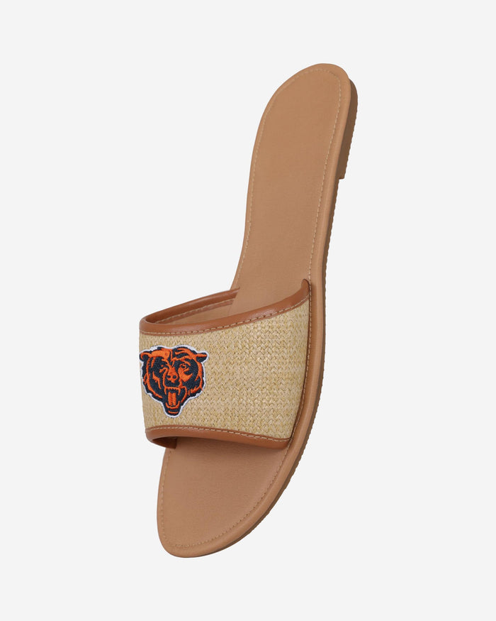 Chicago Bears Womens Straw Slide FOCO - FOCO.com