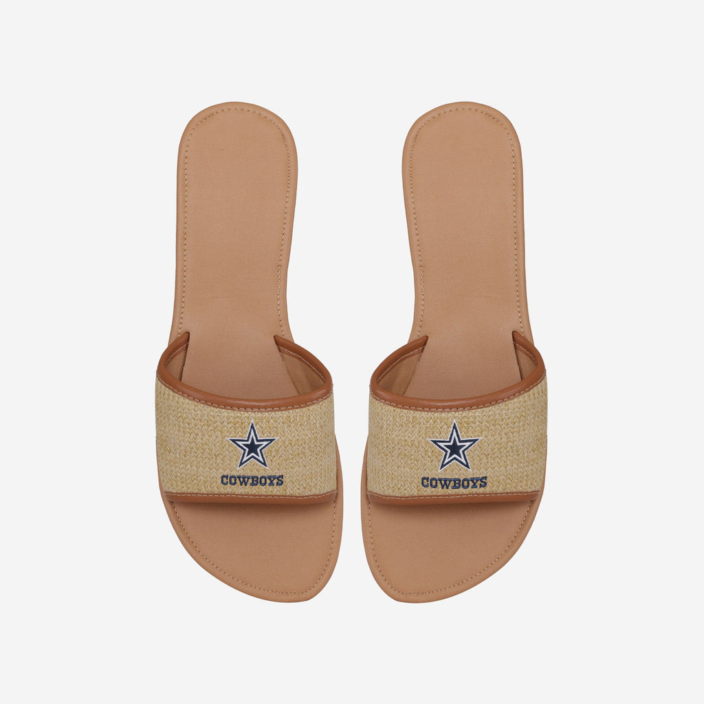 Dallas Cowboys Womens Straw Slide FOCO S - FOCO.com