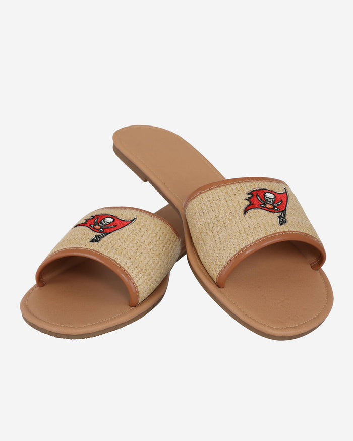 Tampa Bay Buccaneers Womens Straw Slide FOCO - FOCO.com