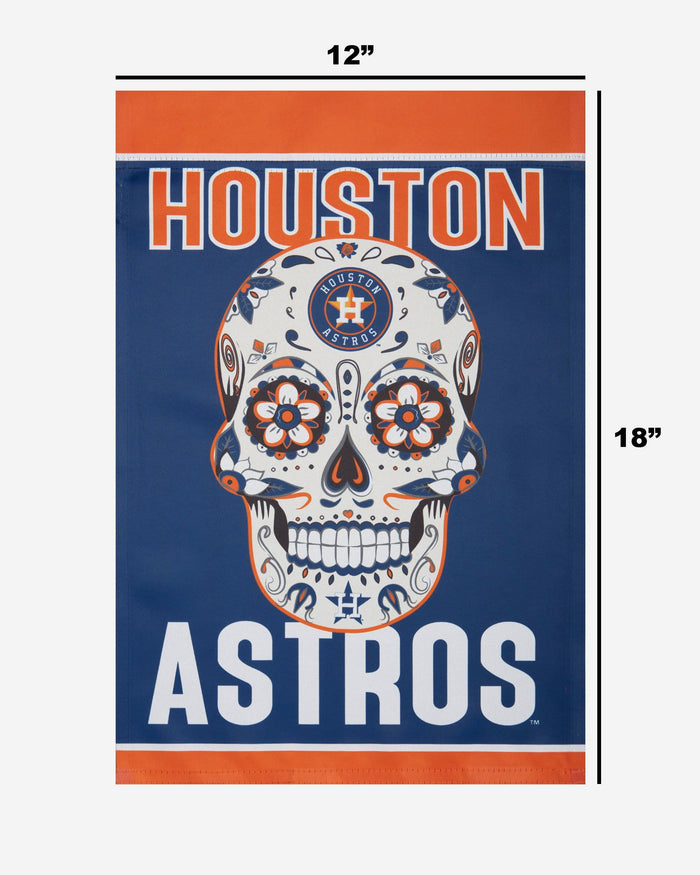 Houston Astros Day of the Dead Garden Flag FOCO - FOCO.com