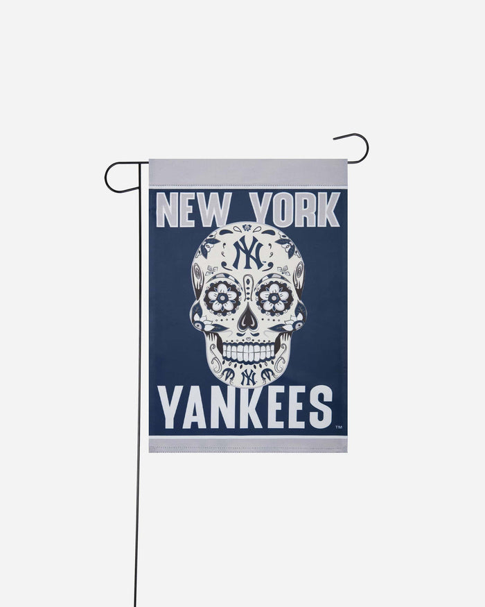 New York Yankees Day of the Dead Garden Flag FOCO - FOCO.com