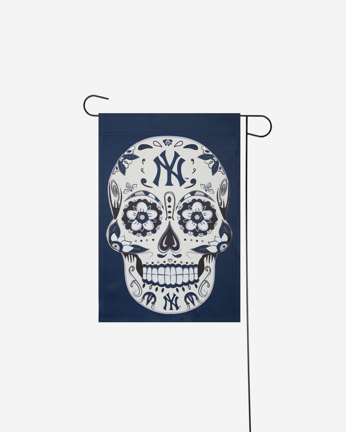 New York Yankees Day of the Dead Garden Flag FOCO - FOCO.com