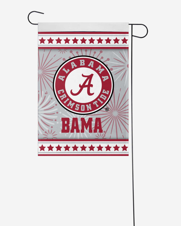 Alabama Crimson Tide Americana Garden Flag FOCO - FOCO.com