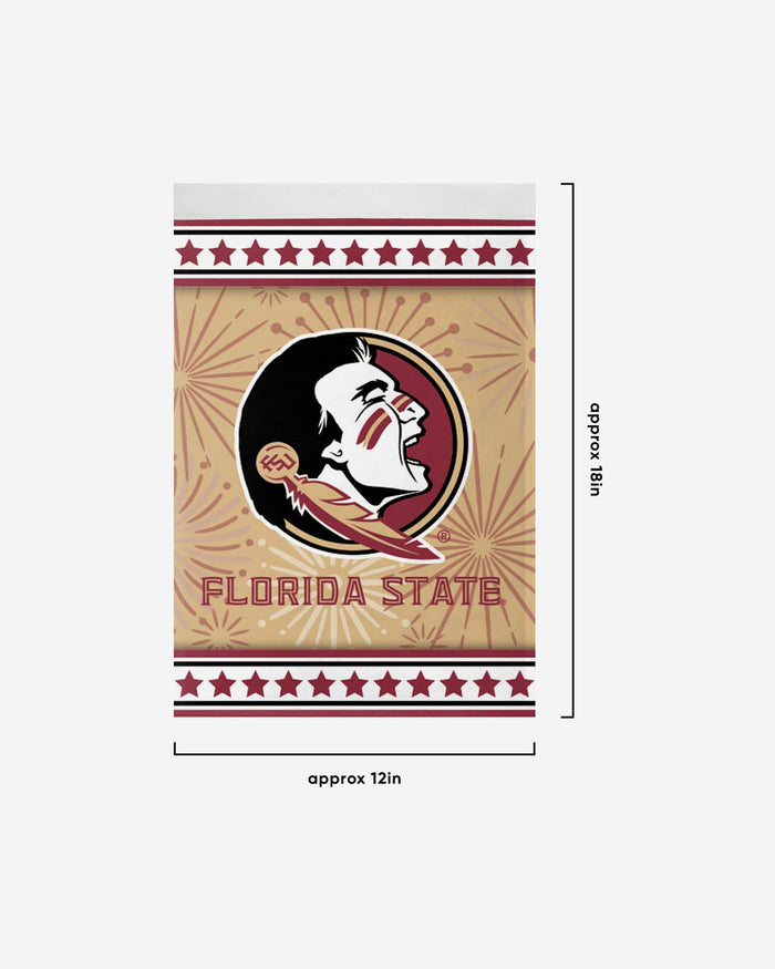 Florida State Seminoles Americana Garden Flag FOCO - FOCO.com