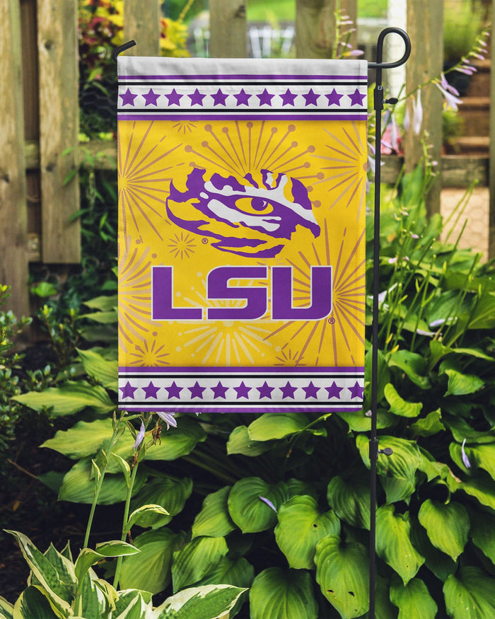 LSU Tigers Americana Garden Flag FOCO - FOCO.com