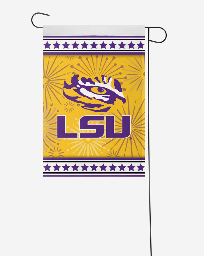 LSU Tigers Americana Garden Flag FOCO - FOCO.com