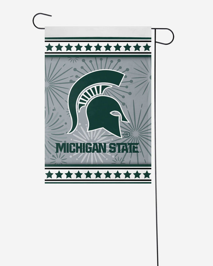 Michigan State Spartans Americana Garden Flag FOCO - FOCO.com