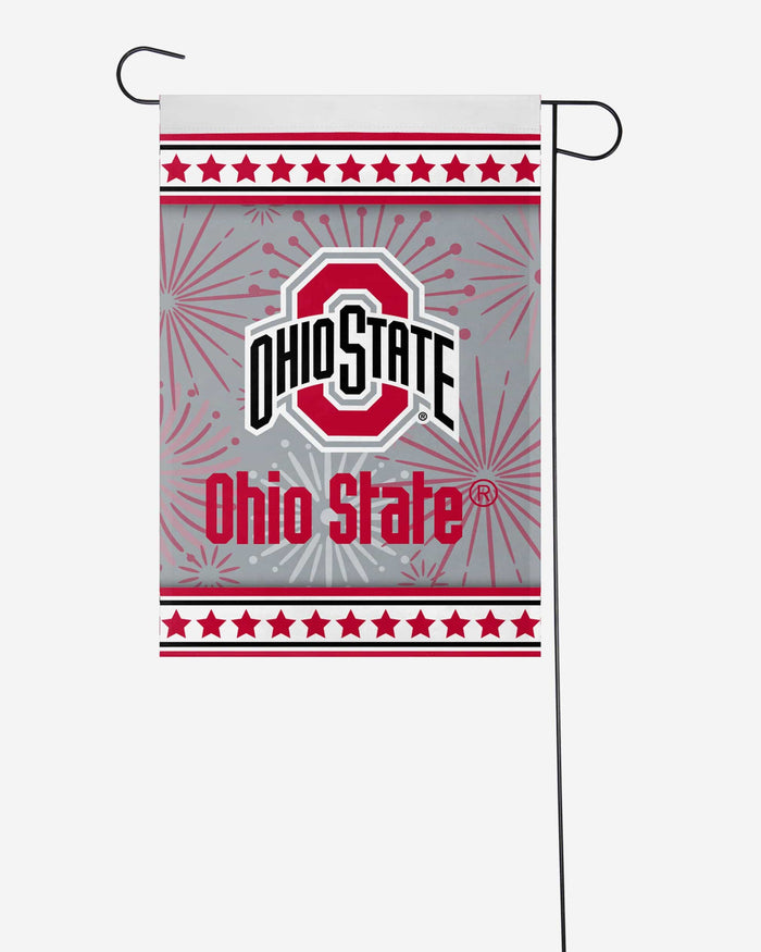 Ohio State Buckeyes Americana Garden Flag FOCO - FOCO.com