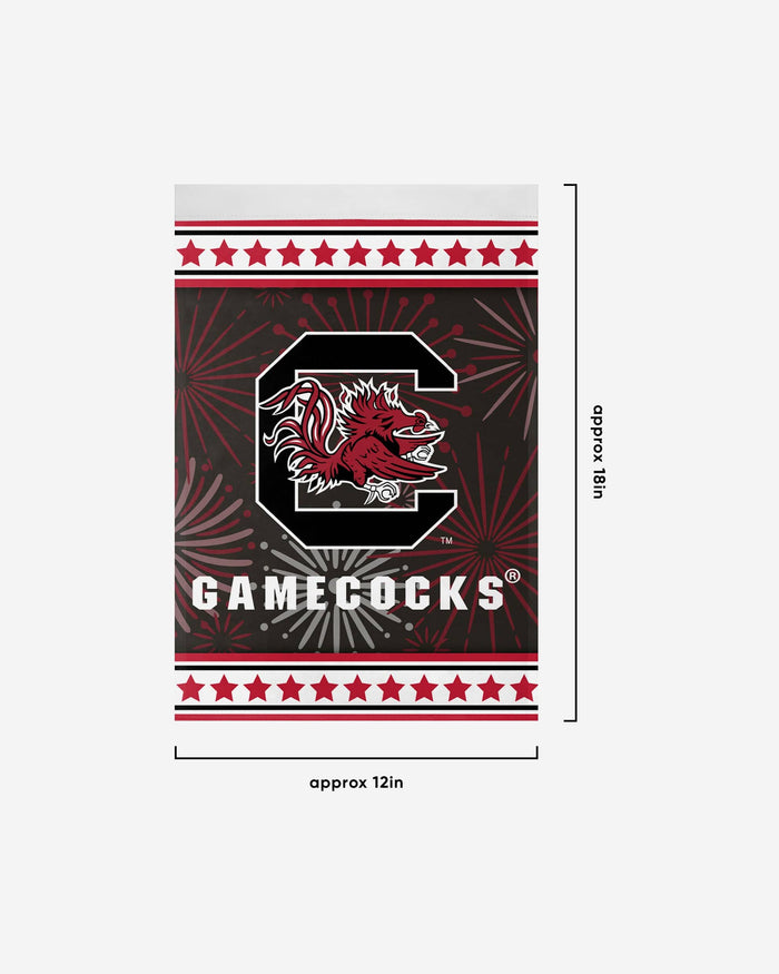 South Carolina Gamecocks Americana Garden Flag FOCO - FOCO.com