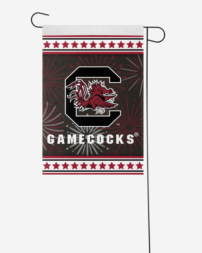 South Carolina Gamecocks Americana Garden Flag FOCO - FOCO.com