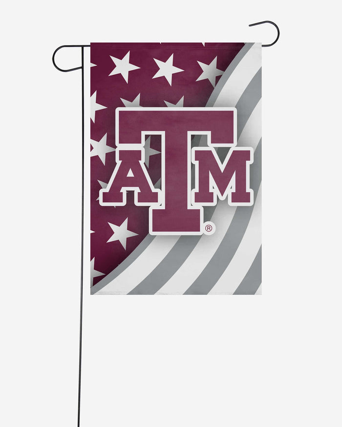 Texas A&M Aggies Americana Garden Flag FOCO - FOCO.com