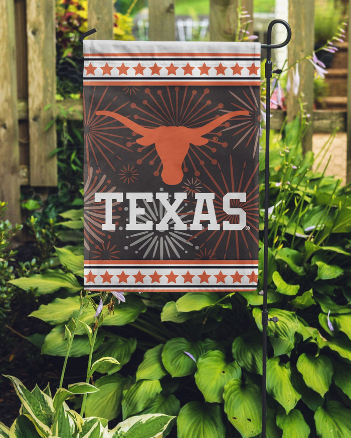 Texas Longhorns Americana Garden Flag FOCO - FOCO.com