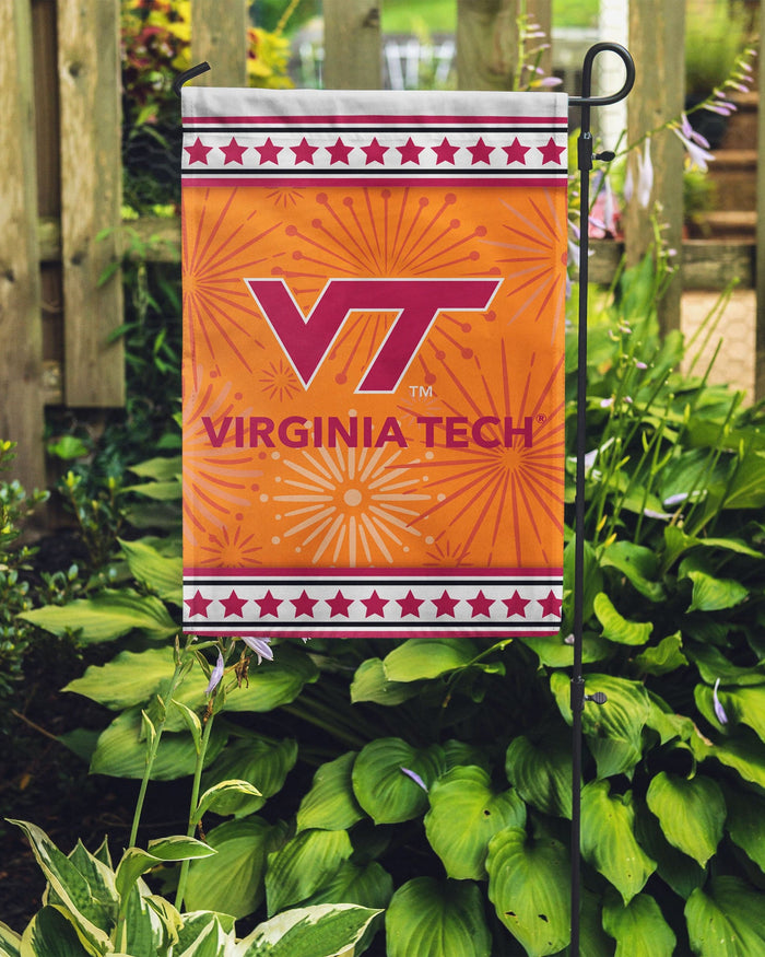 Virginia Tech Hokies Americana Garden Flag FOCO - FOCO.com