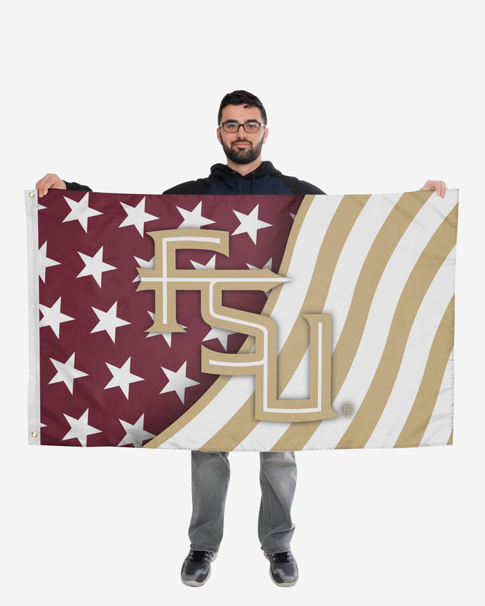 Florida State Seminoles Americana Horizontal Flag FOCO - FOCO.com