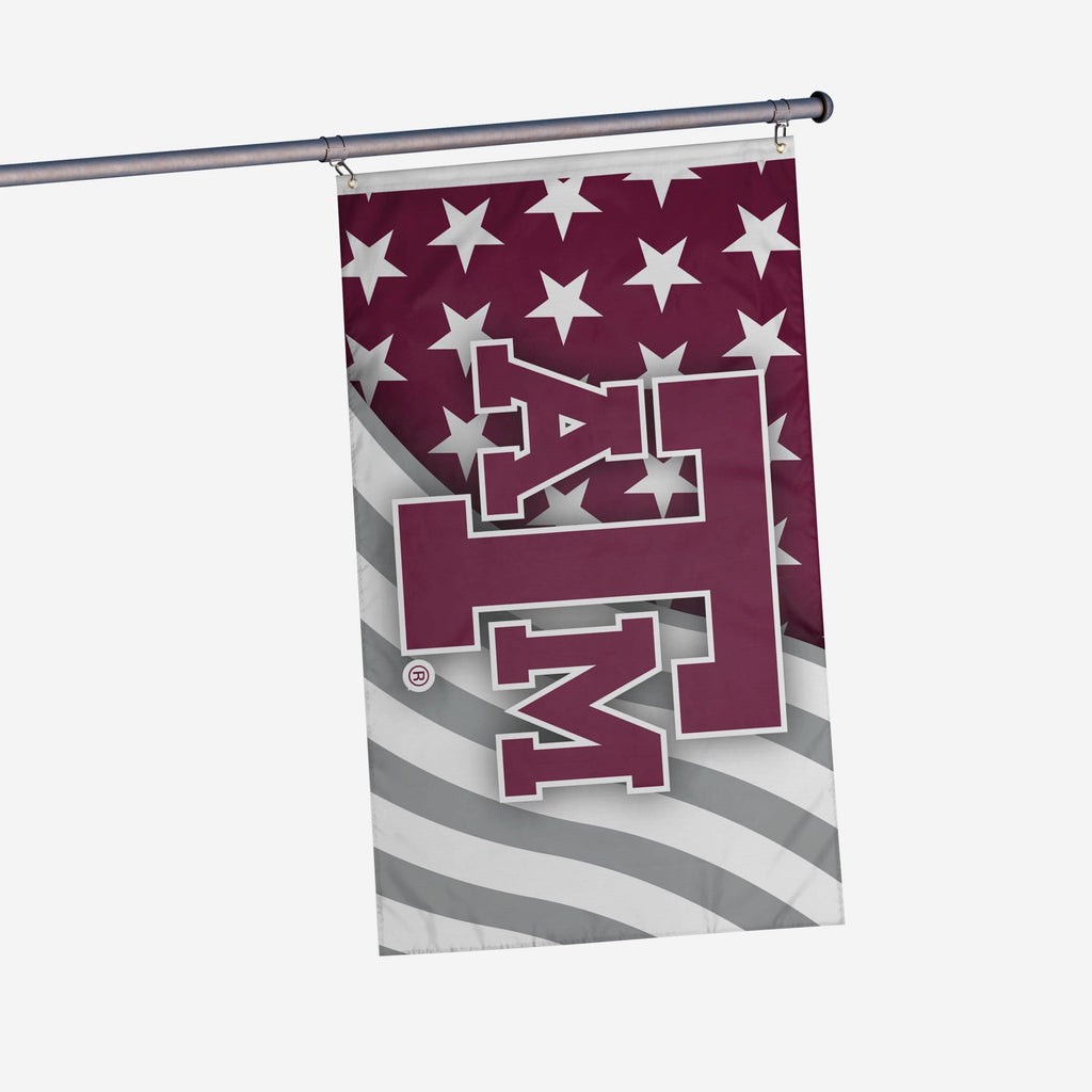 Texas A&M Aggies Americana Horizontal Flag FOCO - FOCO.com