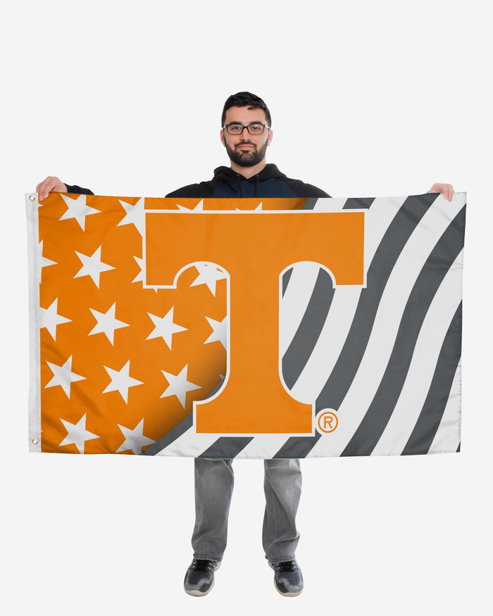 Tennessee Volunteers Americana Horizontal Flag FOCO - FOCO.com