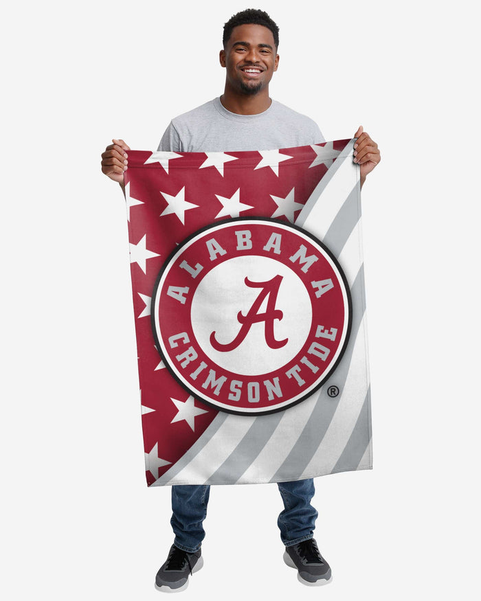 Alabama Crimson Tide Americana Vertical Flag FOCO - FOCO.com