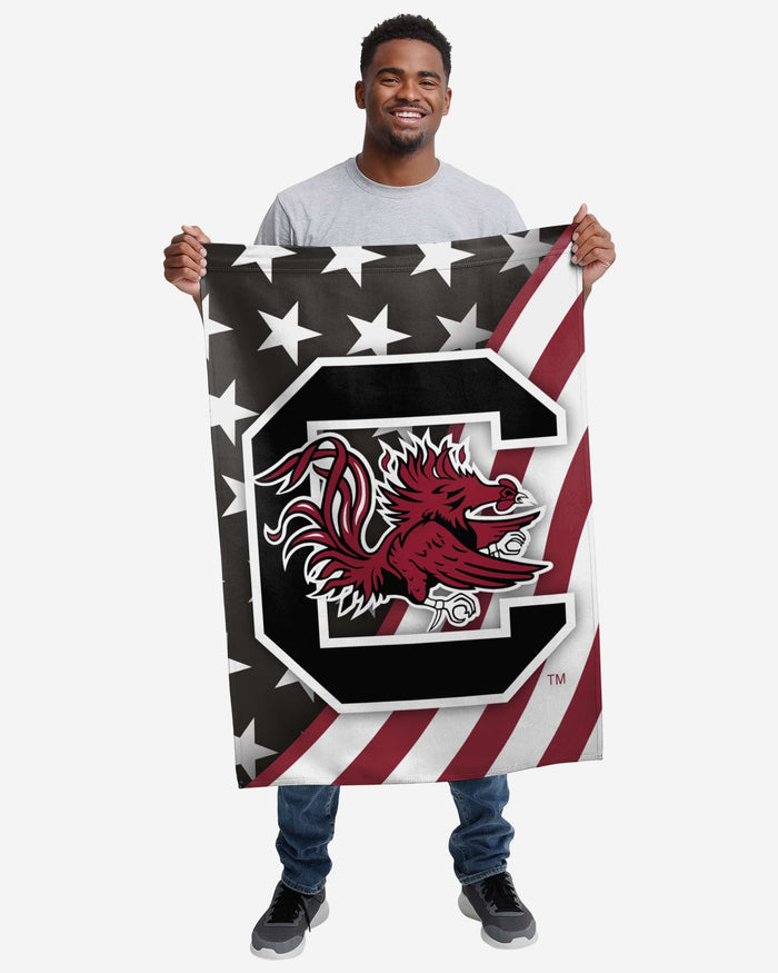 South Carolina Gamecocks Americana Vertical Flag FOCO - FOCO.com